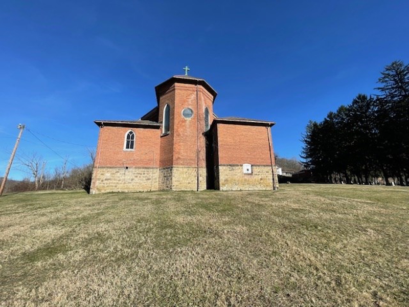 Back of church
