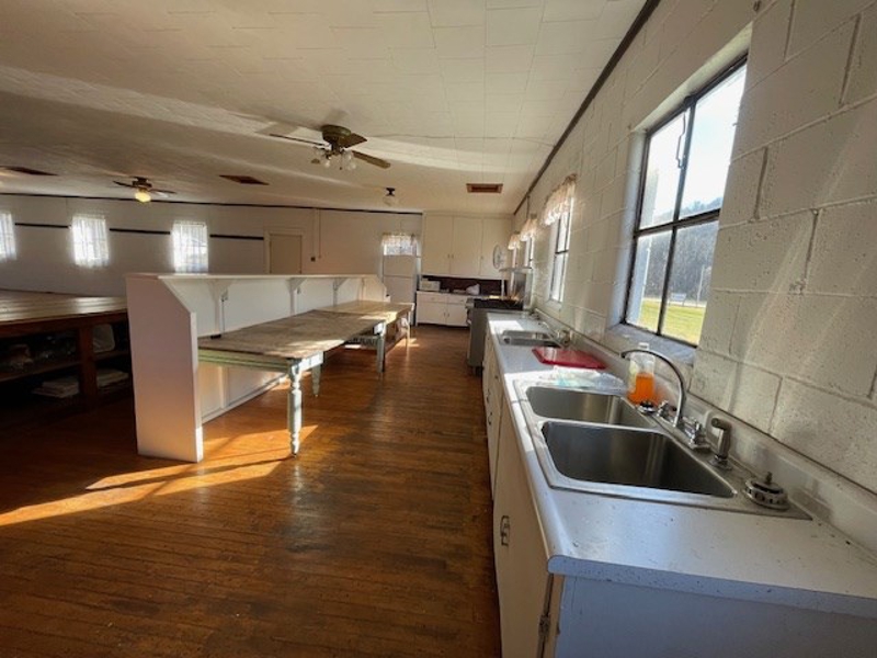 Hall kitchen area