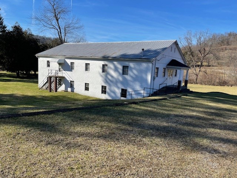 View of hall from road