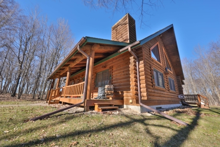 Log Home with Old-Growth Forest for sale in Monroe County - image 5
