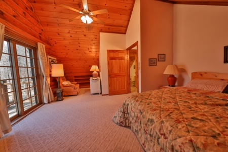 Log Home with Old-Growth Forest for sale in Monroe County - image 25