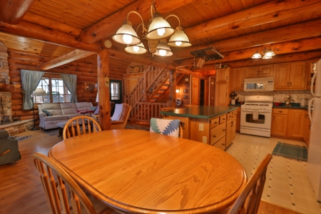 Log Home with Old-Growth Forest for sale in Monroe County - image 12