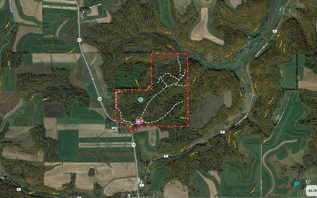 Log Home with Old-Growth Forest for sale in Monroe County - image 50
