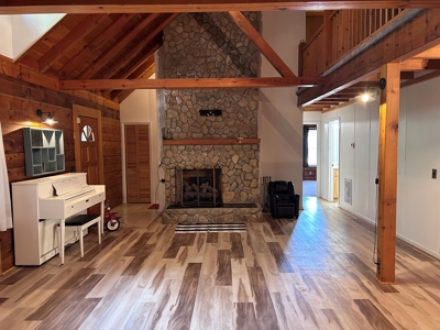 For Sale Log Cabin w/ Creek on 3+/- Acres in NC Foothills! - image 2