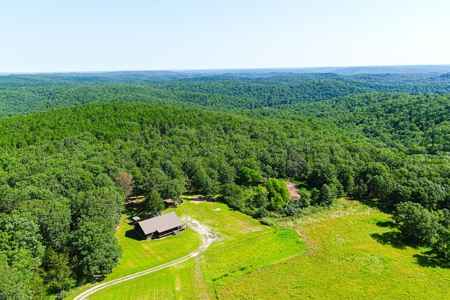 Log Style Home With Acreage For Sale Near Van Buren Missouri - image 35