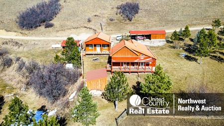 Private Mountain Home For Sale On Acreage Central Montana - image 1