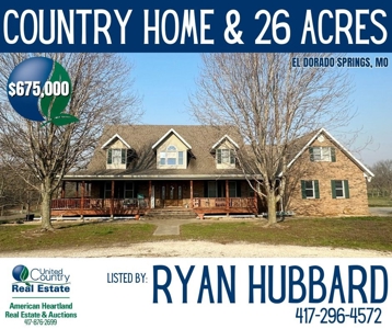 El Dorado Springs Missouri Country Home & Land For Sale - image 49