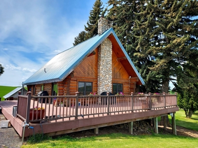 North Idaho Log Home For Sale, Potlatch Id, Latah County - image 42
