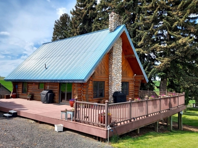 North Idaho Log Home For Sale, Potlatch Id, Latah County - image 41