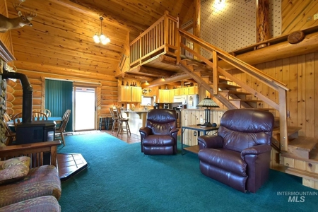 North Idaho Log Home For Sale, Potlatch Id, Latah County - image 8