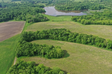 75 Acres m/l with Buildings/ Lake/ Income - image 2