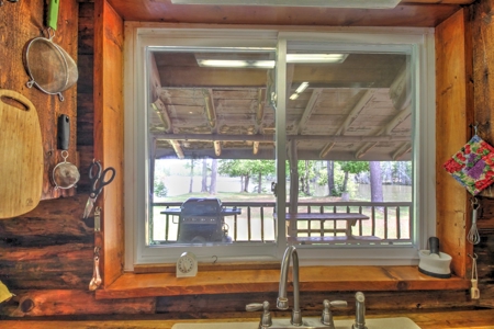 Riverfront Log Home 22 Acres  Hillman, MI Thunder Bay River - image 26