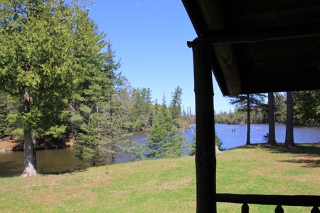 Riverfront Log Home 22 Acres  Hillman, MI Thunder Bay River - image 48