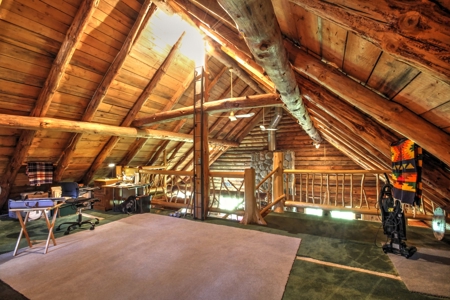 Riverfront Log Home 22 Acres  Hillman, MI Thunder Bay River - image 17