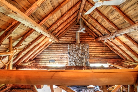 Riverfront Log Home 22 Acres  Hillman, MI Thunder Bay River - image 18