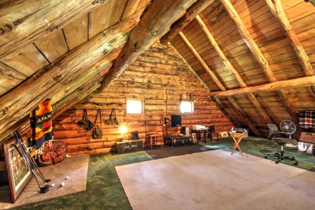 Riverfront Log Home 22 Acres  Hillman, MI Thunder Bay River - image 16