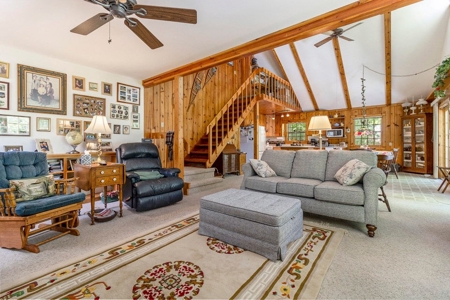 Quintessential Michigan lake cottage with acreage - image 19