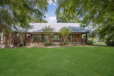 Country Home for Sale with Pond, Barn & Shops Marion Co, MS - image 1