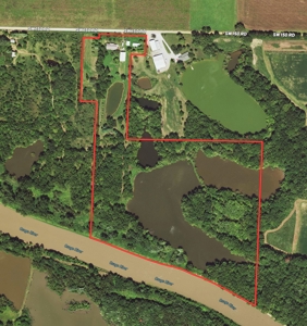 Riverfront Property & Spacious, Brick Country Home for Sale - image 2