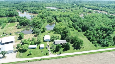 Riverfront Property & Spacious, Brick Country Home for Sale - image 1