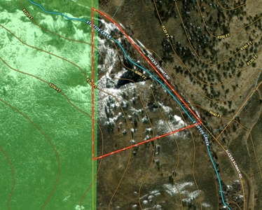 Nevada High Mountain Residential Trees Creek Land For Sale - image 10