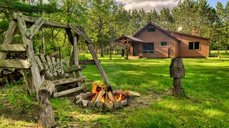 River Front Cabin on 67 acres discovered - image 1