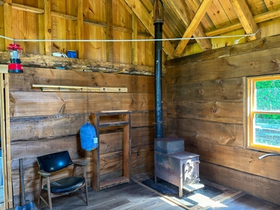 Dovetailed Log Cabins on Wilderness Cold Water Lake - image 20