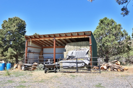 Log Home with Acreage and Horse Corrals For Sale in Colorado - image 38