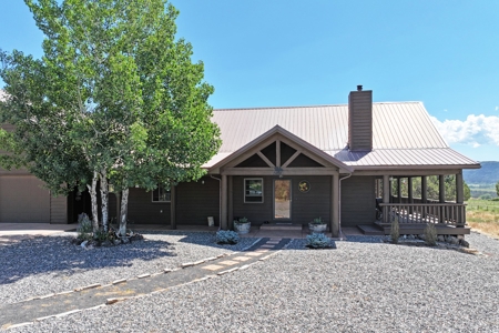 Log Home with Acreage and Horse Corrals For Sale in Colorado - image 2