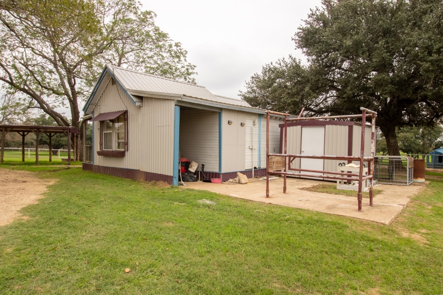 Back of Vet Clinic