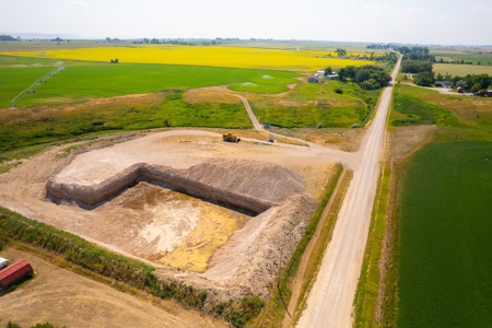 265 acres of irrigated hay ground, 2 feedlots & gravel pit - image 14