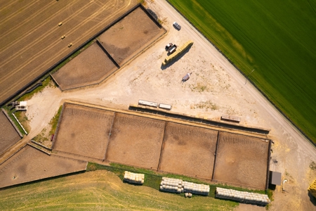 265 acres of irrigated hay ground, 2 feedlots & gravel pit - image 24