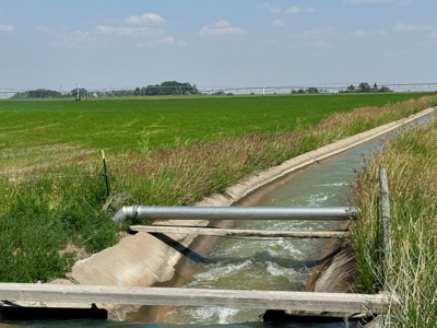 265 acres of irrigated hay ground, 2 feedlots & gravel pit - image 7