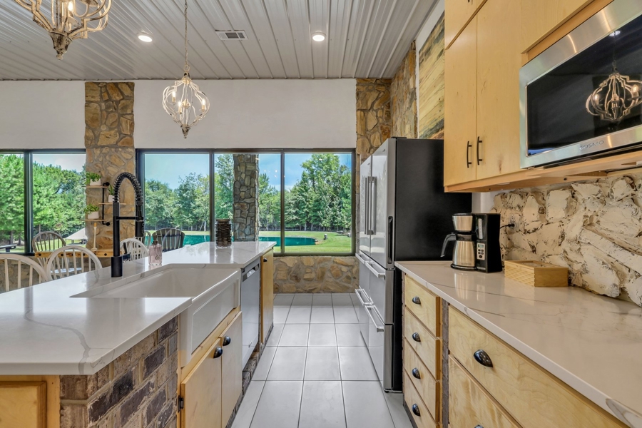 Main house kitchen