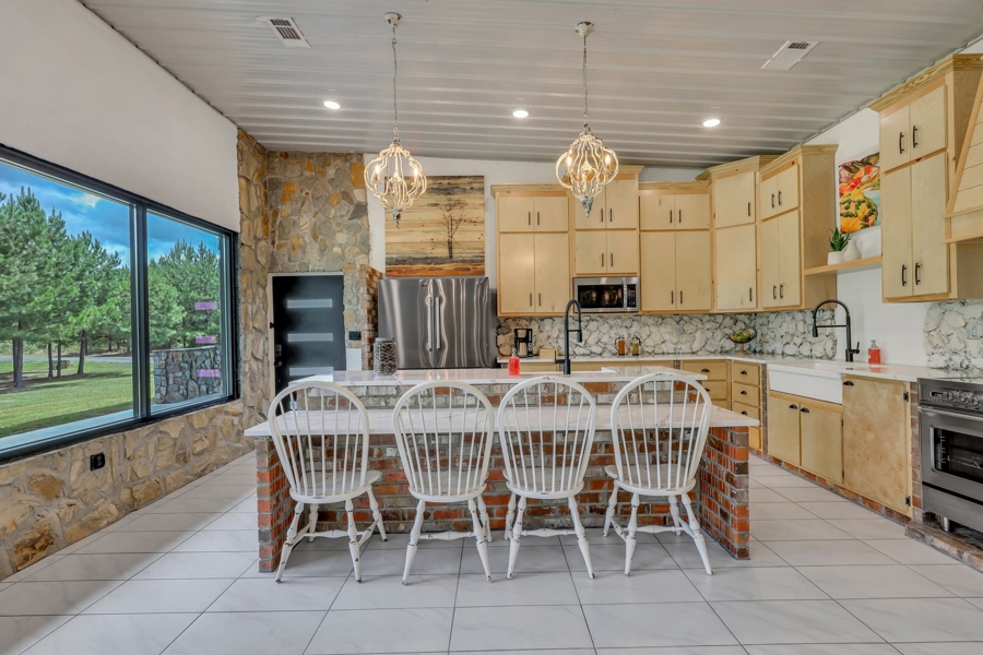 Main house kitchen