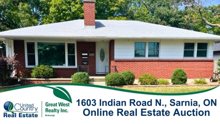 Home in Sarnia for Sale by Online Auction - image 1