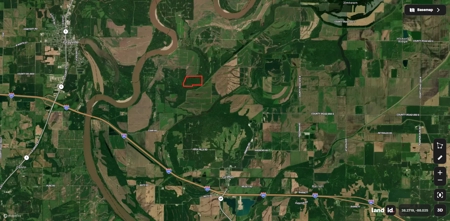 79 Acre Hunting Haven outside of Griffin, IN - image 2