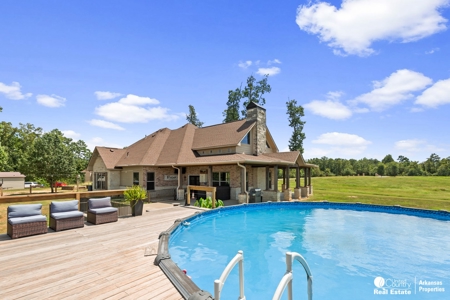 Custom build home with acreage and pond for sale in Arkansas - image 24
