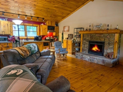 Log Home w/  10 Acres For Sale Comins MI Montmorency Cty - image 43