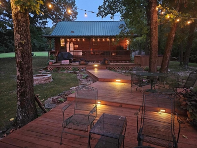 Bull Shoals Lake Front Log Cabin on 77 Acres in Pontiac, MO - image 5