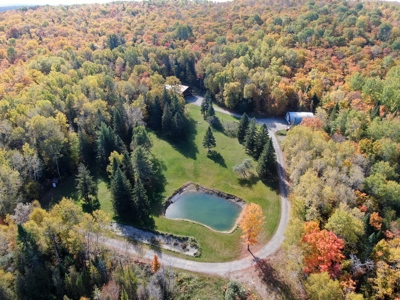 Contemporary Home on 10.5 acres with Pond - image 1