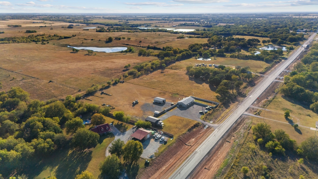 Aerial from E
