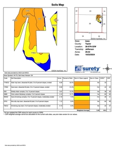 80 ± Acre Southern Parcel Farmland for Sale in Blockton, IA - image 1