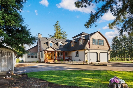 60-Acre Brush Prairie Estate: Luxury Home, Views, and Land - image 1