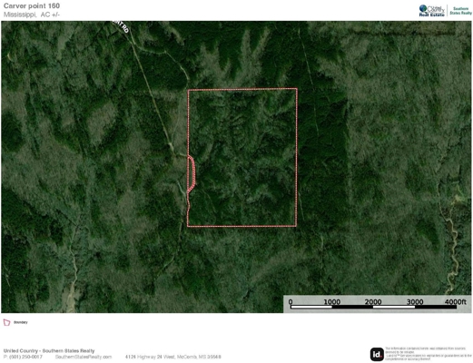 Carver Point Timber Tract in Grenada Co at Grenada Lake