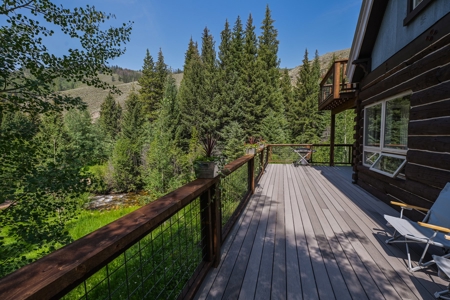 Colorado Creek Front Mountain Log Home - image 13