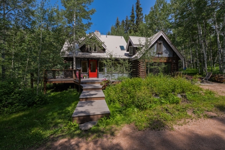 Colorado Creek Front Mountain Log Home - image 2