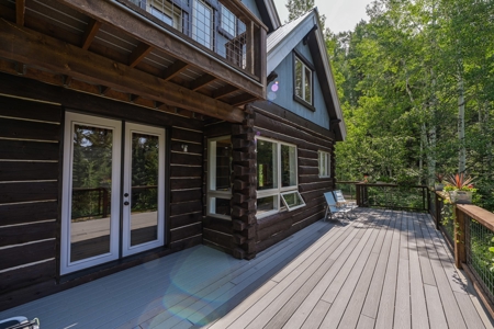 Colorado Creek Front Mountain Log Home - image 15