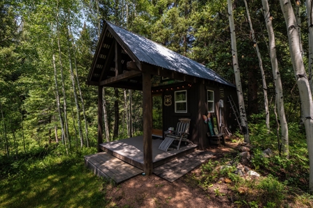 Colorado Creek Front Mountain Log Home - image 37