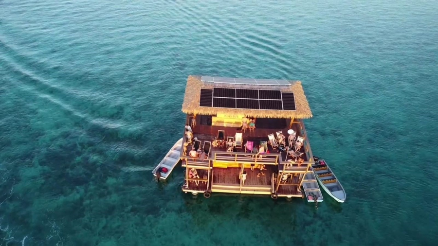 Floating Bar and Restaurant Bocas del Toro 1